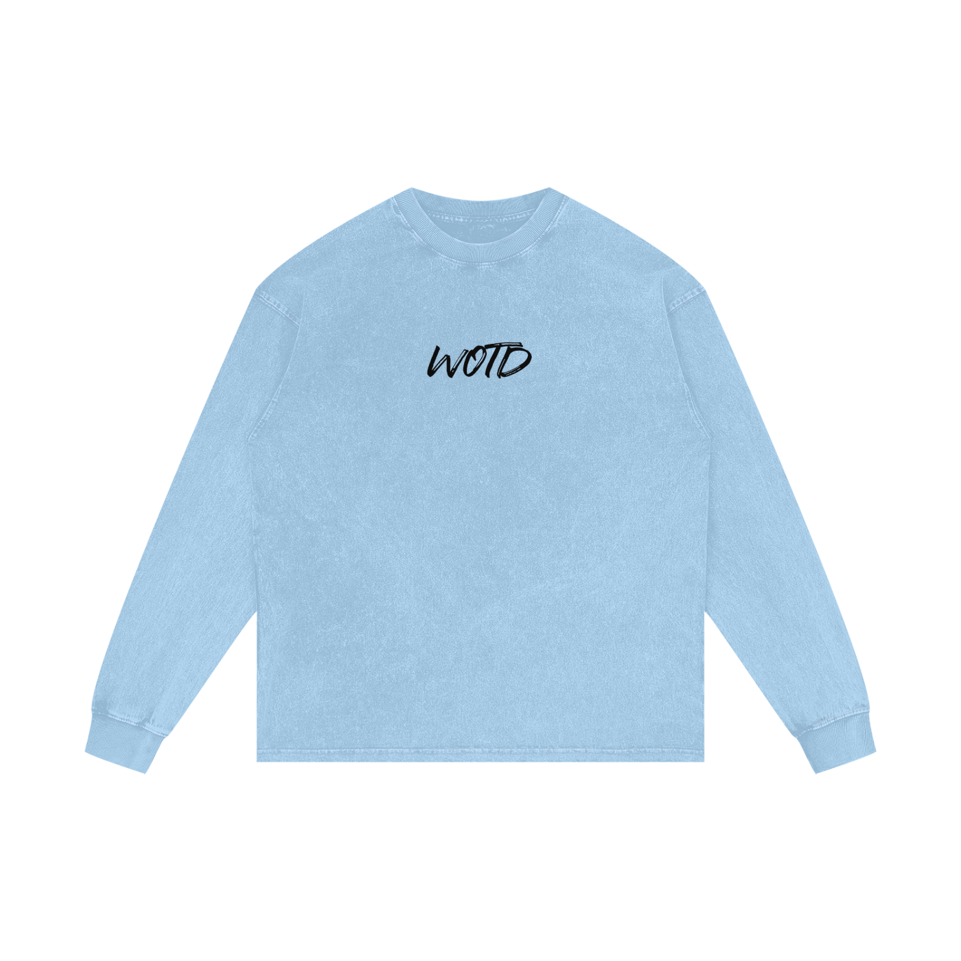 WOTD - Acid Wash Oversize Long Sleeve T-Shirt